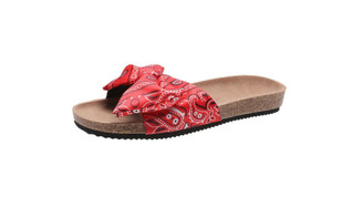 NEW  Bow flat beach sandals  5002