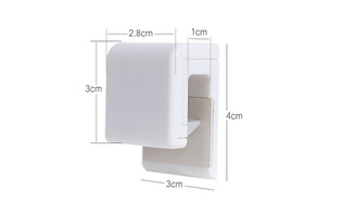 NEW 3PC punch-free wall-mounted toothpaste clip cleanser clip 0361 LA