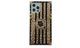 NEW rose flower phone case apple goddess square phone case 5040 LA