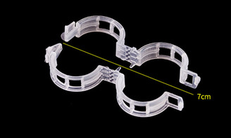 NEW  50PCS-100PCS Tie branch clip hanging vine vine vine plastic plant fixed small clip 5096  LA