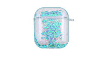 NEW   Airpods 1st generation/2nd generation Creative Glitter Apple Bluetooth Headphone Quicksand Headphone Cover   5199