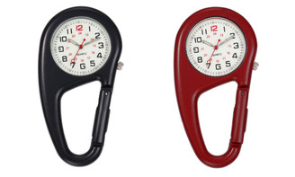 NEW  Portable Fashion Retro Carabiner Watch Outdoor Sports Rock Climbing Backpack Watch  5266