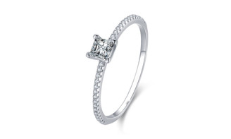 NEW Four prong diamond ring engagement ring 5303