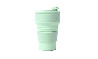 NEW  Portable folding water cup telescopic travel high temperature resistant cup 350/500ml  5345