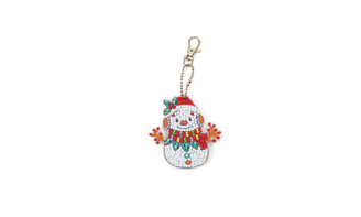 NEW 1.2.4.5pcsDIY diamond painting keychain full of diamonds Christmas keychain bag pendant   5413