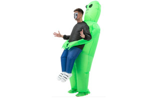 NEW   Halloween spoof ghost hug inflatable suit horror atmosphere dress up costume  5464