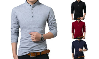 NEW Men's Long Sleeve T-Shirt 0392