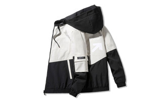 NEW  men's mixed color coat spring and autumn coat men's all-match  5487