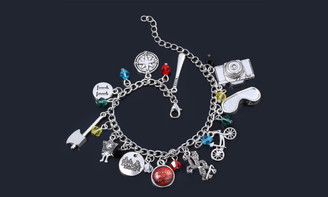 NEW Vintage Axe Bicycle Tape Combo Metal Accessory Bracelet 5580