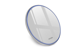 NEW Ultra-thin 15W fast charge for Huawei Apple mobile phone round wireless charger 5621