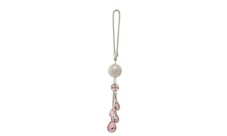 NEW Car rearview mirror diamond crystal ball pendant 5661