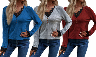 Lace details jumper  