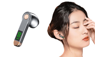 NEW  H01 Bluetooth headphone Business driving large capacity power display monaural wireless headphones  5854
