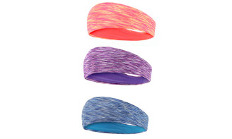 NEW Sports wide sweat-absorbing hair bands fitness equipment basketball yoga running marathon 5875