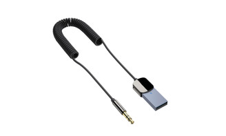 NEW EB01 Bluetooth adapter with microphone AUX signal interface audio converter transmitter 5876