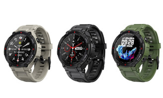 NEW K22 Smartwatch 1.28 inch IPS full-view waterproof bluetooth call watch for heart rate and blood pressure monitoring 5892