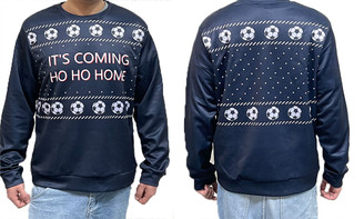 NEW Thin round neck football sweater  5995