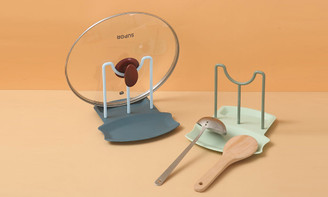 NEW Pot shovel rack holds household spoon pad chopsticks pot cover holds kitchen shelf  6070