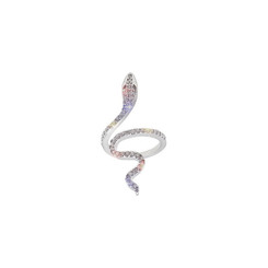 New-Open Snake Ring Adjustable Animal Rings Reptile 6106 -LA