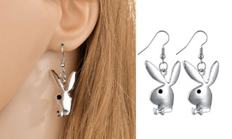 NEW  Rabbit rabbit head eardrop female street punk style jewelry   6172