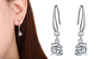 2302  NEW  Cute dolphin earrings  6311