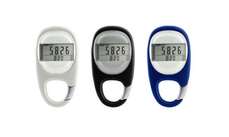 2303 NEW 3D induction electronic pedometer climbing buckle
