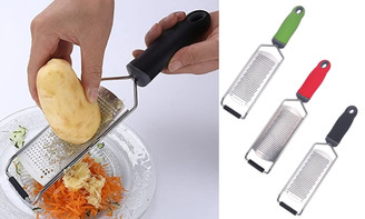 2304 NEW Stainless steel cheese shaver, lemon shaver, chocolate cheese shaver, multifunctional wire cleaner 6656