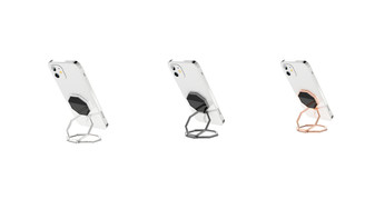 2304 NEW 2PC mobile phone folding ring magnetic suction bracket 6416