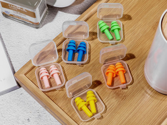 2304NEW-5pcs-Waterproof silicone earplugs for swimming6560