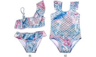 2304 NEWMermaid swimsuit Women's scale split swimsuit Girls' swimsuit 6810