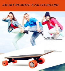 four Wheel Electric Kick Skateboard hoverboard with remote key Self balancing scooter