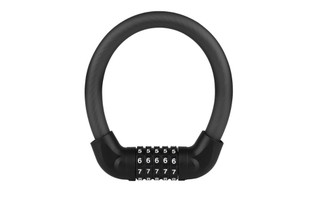2304  NEW    Bicycle steel cable lock battery electric vehicle anti -theft five password locks mini small compact type extended portable equipment  6732