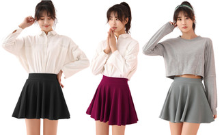 2304  NEW Big swing sun skirt pleated skirt for women 6843