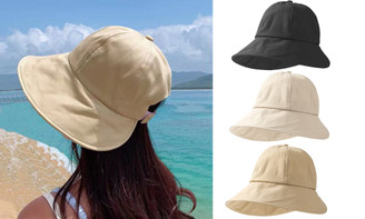 2304 NEW Quick drying, portable, foldable large brim duck tongue hat, sun protection, UV protection, and sunshade hat 6875