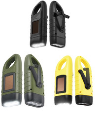 2304NEW-2pcs Hand powered led flashlight6591