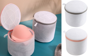 2304 NEW  3PC Laundry bag with support bracket, bra bag for washing underwear, bra bag for washing thickened 7011