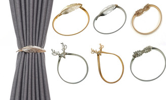 2305 NEW Two piece set of spring curtain straps 7067 LA