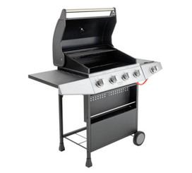Classic 4 Burner and Side Gas Barbecue
