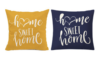 2305 NEW 4PC digital geometric printed linen pillowcase 7076LA