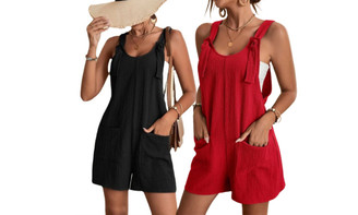 2306 NEW Suspended shorts, jumpsuit, shoulder strap pants 7199LA