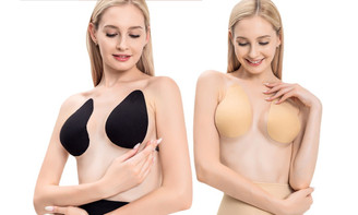2306 NEW 2PC invisible water droplet shaped chest lifting patch  7310LA
