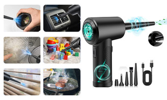 2306 NEW Portable electric air dust collector, dual purpose keyboard case for locomotive and home use 7324