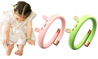 2306 NEW Cartoon Rabbit Outdoor Portable Mosquito Prevention and Repellent Bracelet 6 Mosquito Rods 7325LA