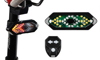 2306 NEW Cycling equipment: wireless remote control turn signal, bicycle tail light 7423