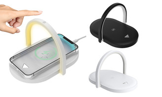 2306 NEW Wireless charger, night light, fast charging mobile phone holder, three in one 7481LA