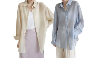 2307 NEW Summer Beach Cardigan Chiffon Swimwear Overlay Top Bottom Lace Up 7510LA