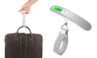 2307 NEW Portable stainless steel hand luggage electronic scale 7573