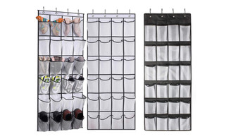 2308 NEW 2PC 24 grid storage hanging bag, non-woven storage bag 7893