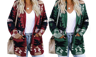 2308 NEW Halloween Sweater Christmas Printed Knitted Cardigan 8106LA