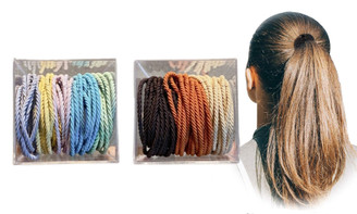 2309 NEW 50PC slim high elastic rubber band for women's hair tie headwear, durable and simple hair loop 8114 la